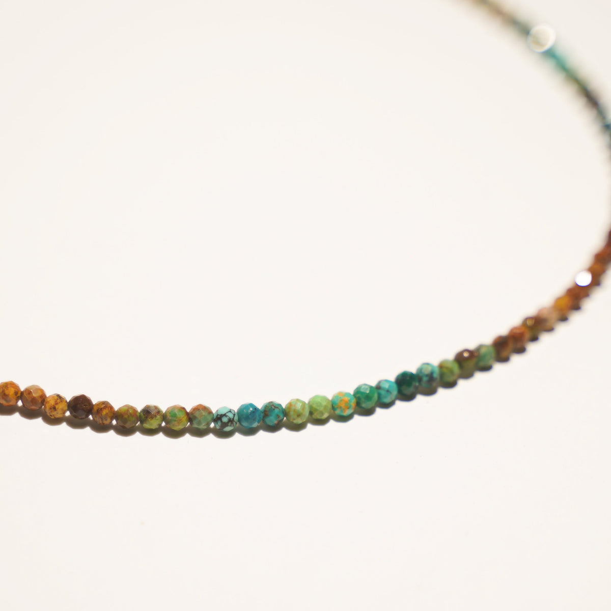 Choker Turquesa Gradiante