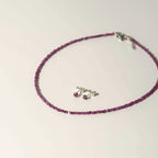 Set Amor Radiante Rubí Natural