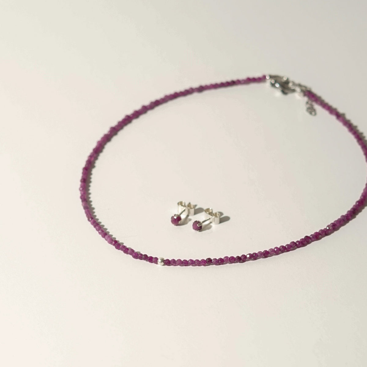 Set Amor Radiante Rubí Natural