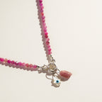 Charm Energético en Turmalina Rosa