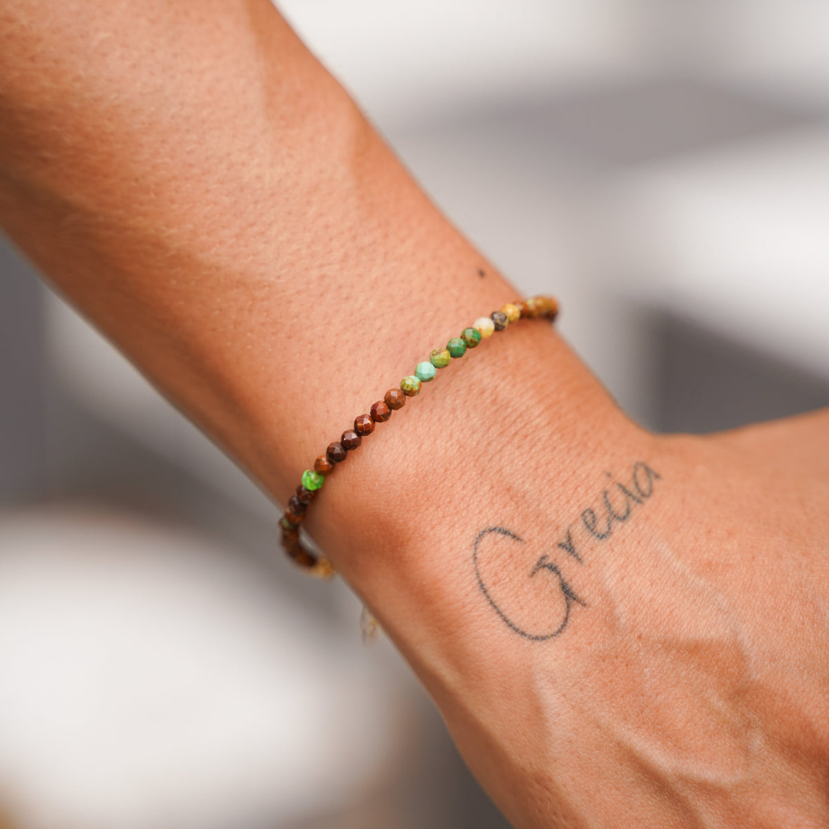 Brazalete Turquesa Gradiente