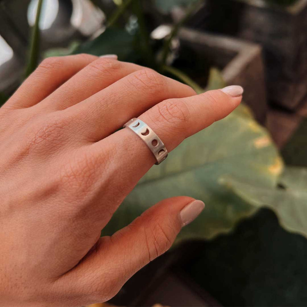 Set PLATA Fase lunar en amor