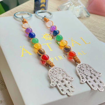 Llaveros 7 chakras
